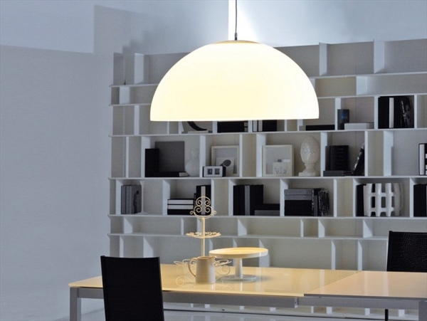 lustre cupolone design moderno de iluminação por cattelan