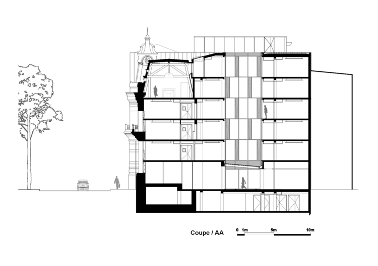 edifício histórico toulouse renovação taillandier blind design idea