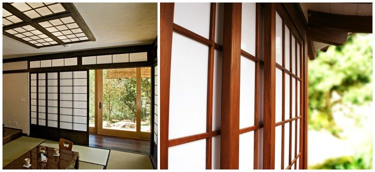 Japanese-garden-design-ideas-shoji-slide-portas-papel-luz branca