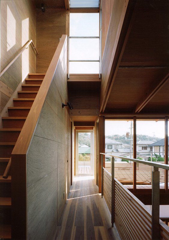 arquitetura japonesa interessante - escadas