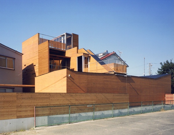 casa japonesa - arquitetura minimalista - fachada