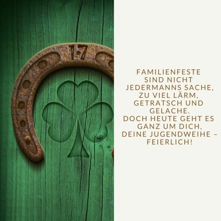 Provérbios engraçados da consagração da juventude e rimas com ferraduras e trevos - celebrações familiares não são para todos