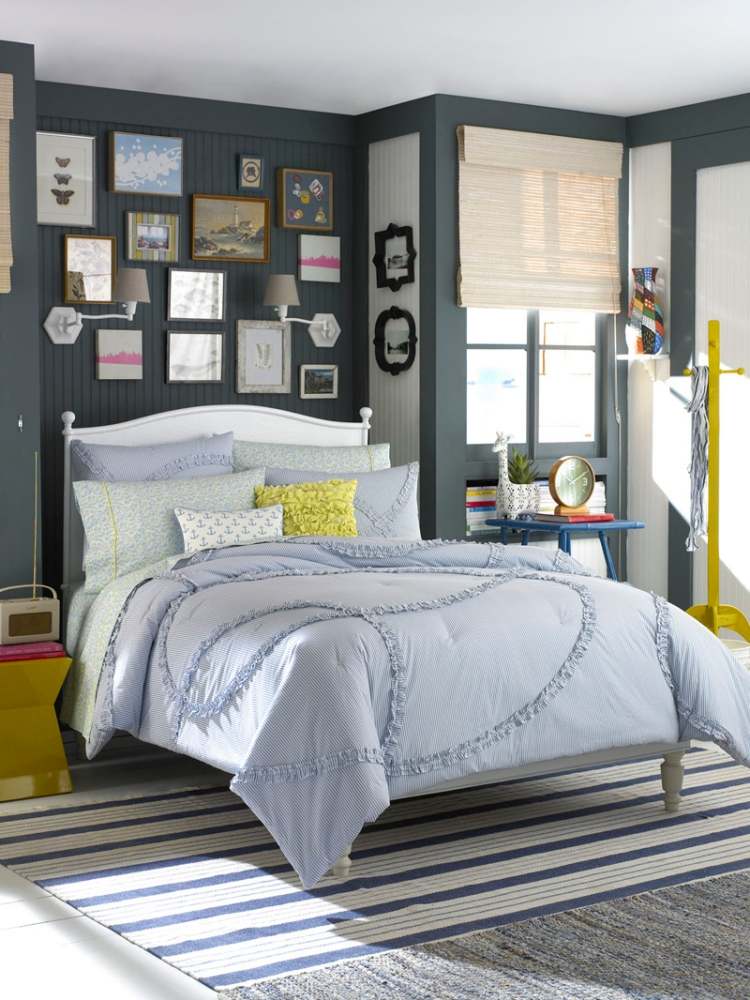 quarto-jovem-cor-design-meninas-cinza-azul-cinza-amarelo-acentos
