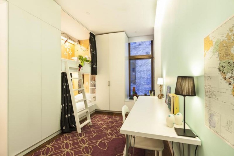 quarto-jovem-cor-design-menino-beliche-pastel-verde-amarelo