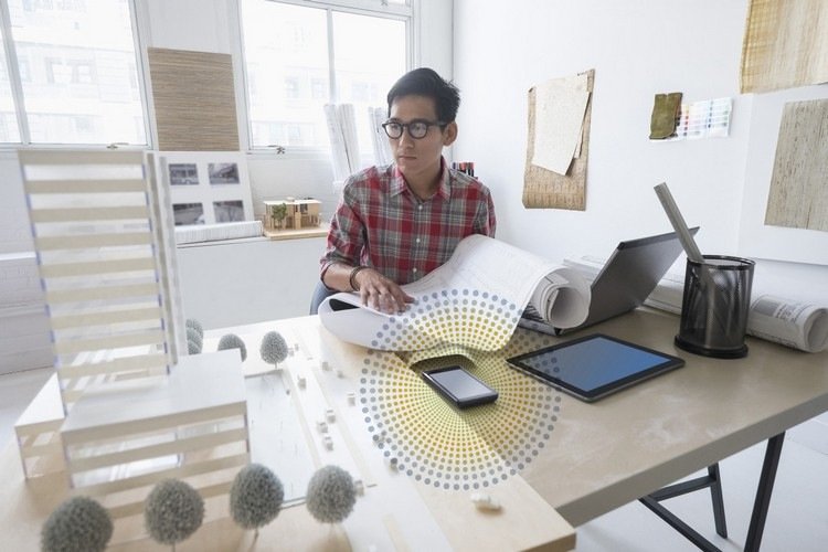 wireless-loading-corian-tabletop-desk-office-area