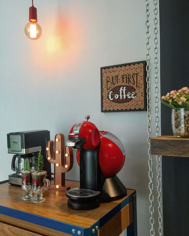 Configurando uma estação de chá e café Decorando uma pequena cozinha Dicas