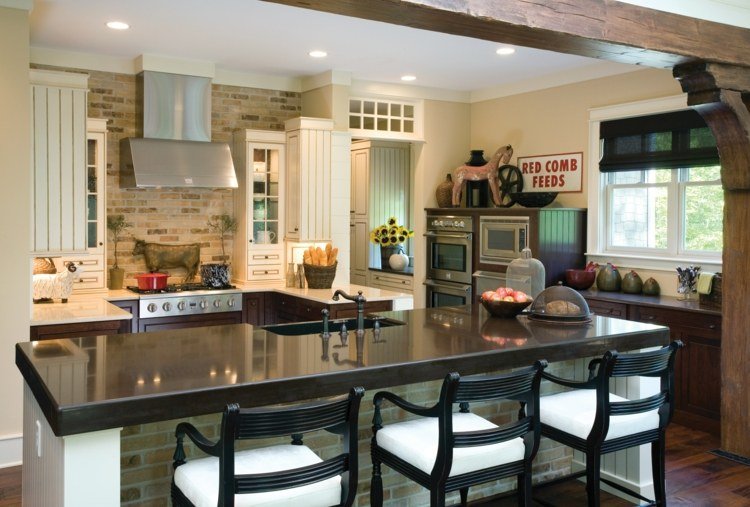 cozinha-country-estilo-moderno-preto-cozinha-ilha-pia-pedra-madeira-materiais