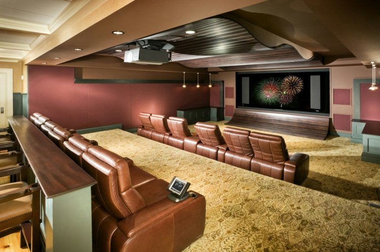 cave-living-space-remodelação-home-theater-luxo-poltrona de couro