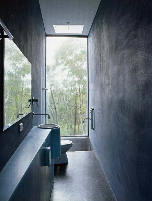 ideias minimalistas de design de banheiro