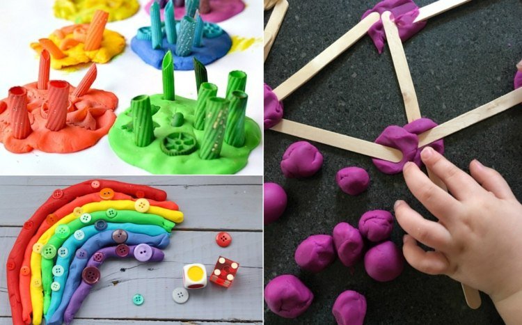 Inspirações para artesanato com crianças e argila