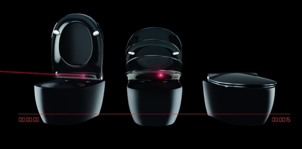 Sensor sanitário Pressalit Hi-Tech integrado - AutoClose