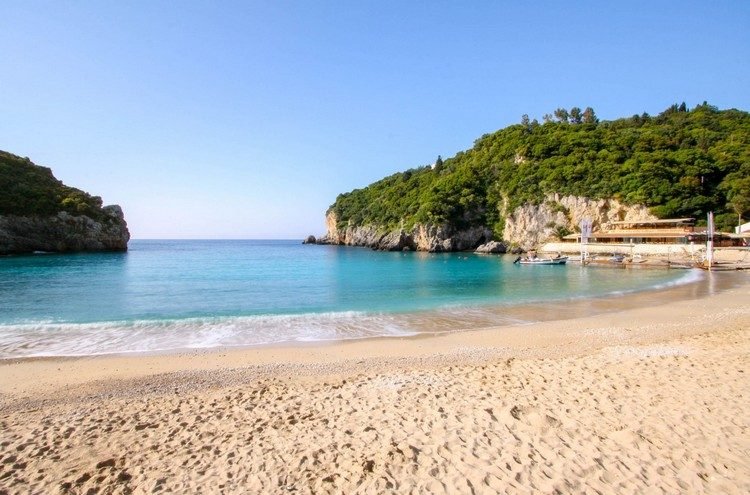 as mais belas praias de Corfu, Grécia, férias de verão de 2021