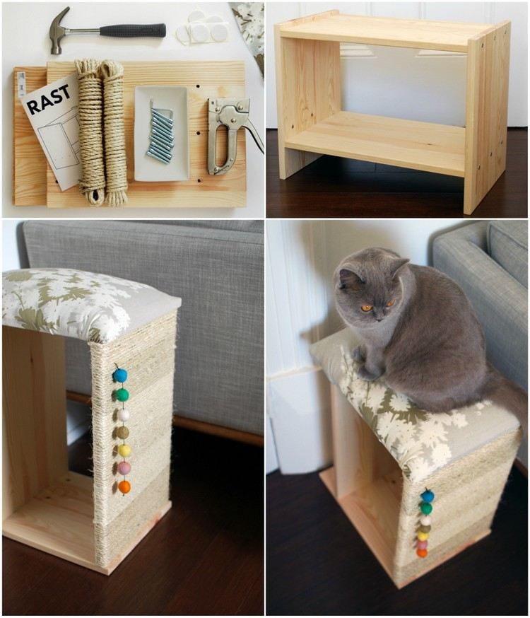 Móveis faça você mesmo para gatos da ikea móveis remodelar mesa de cabeceira