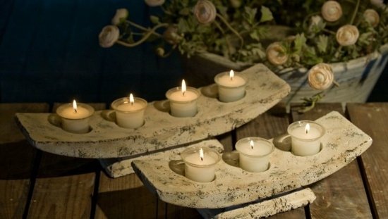 ideias originais de decoração de velas