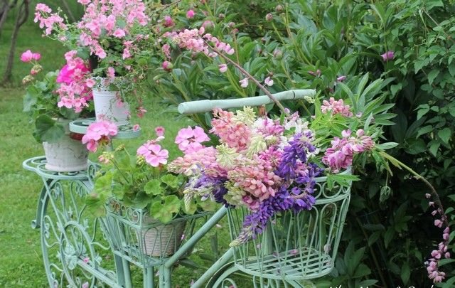 decorações criativas de jardim de inverno fazem você mesmo flores de verão