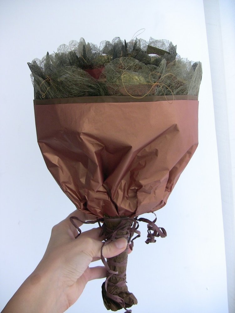 autumn-decoration-ideas-bouquet-pralines-brown-tinker-faça-você-mesmo