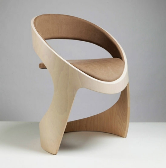 madeira clara redonda idéias criativas design e decoração de móveis