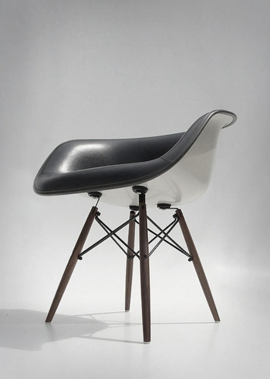 cadeira de couro preto ideias criativas para design e decoração de móveis