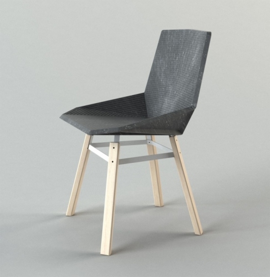 cadeira cinza idéias criativas para design e decoração de móveis