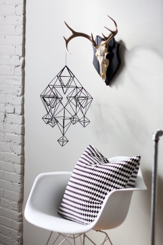 padrão geométrico idéias criativas design e decoração de móveis