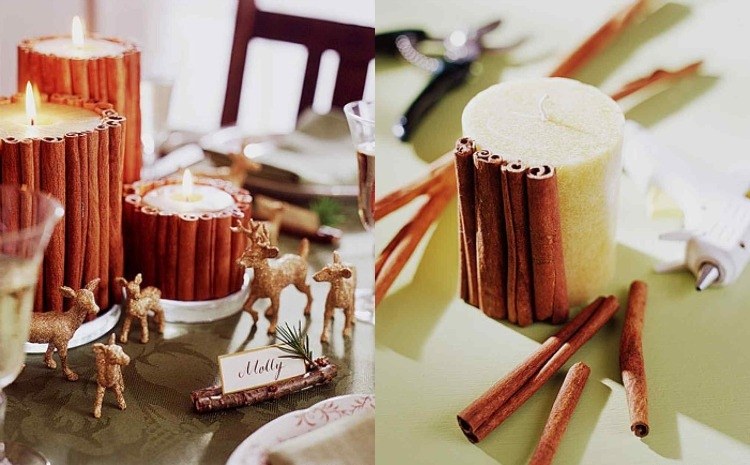 decoração-mesa-natal-faça-você-mesmo-materiais-naturais-velas-canela-paus-decorar