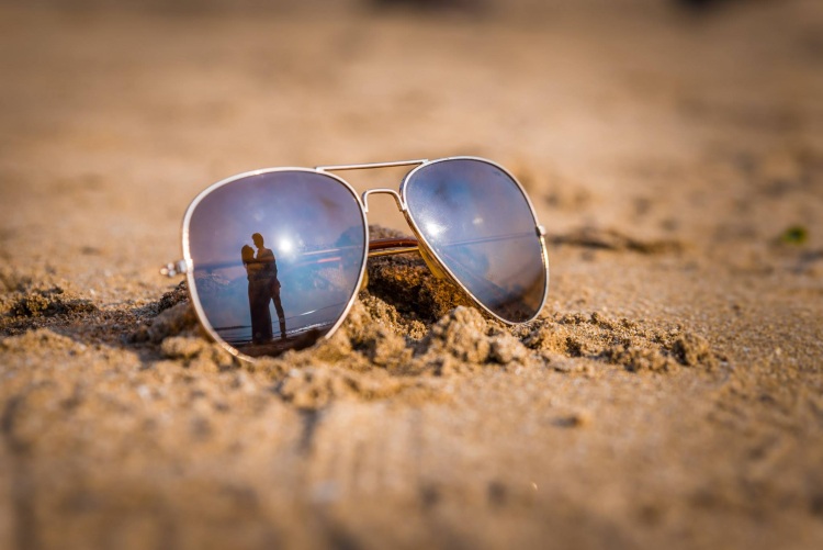 Casamento de cristal na praia para passar ideias para sessões de fotos