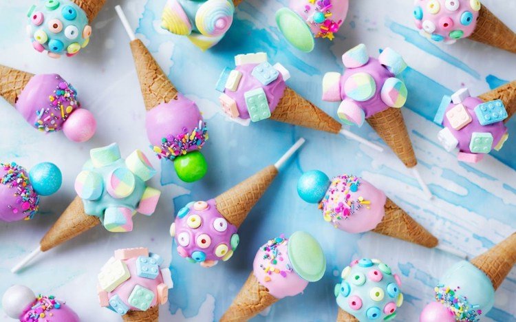 stick-cake-pop-decoration-sorvete de casquinha