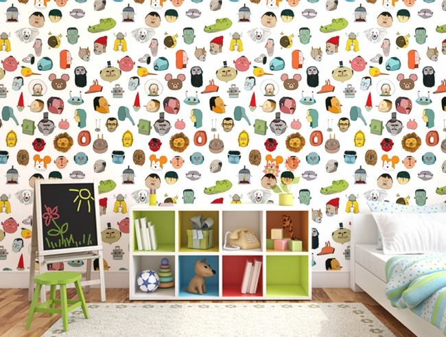 Mobiliário moderno quarto infantil