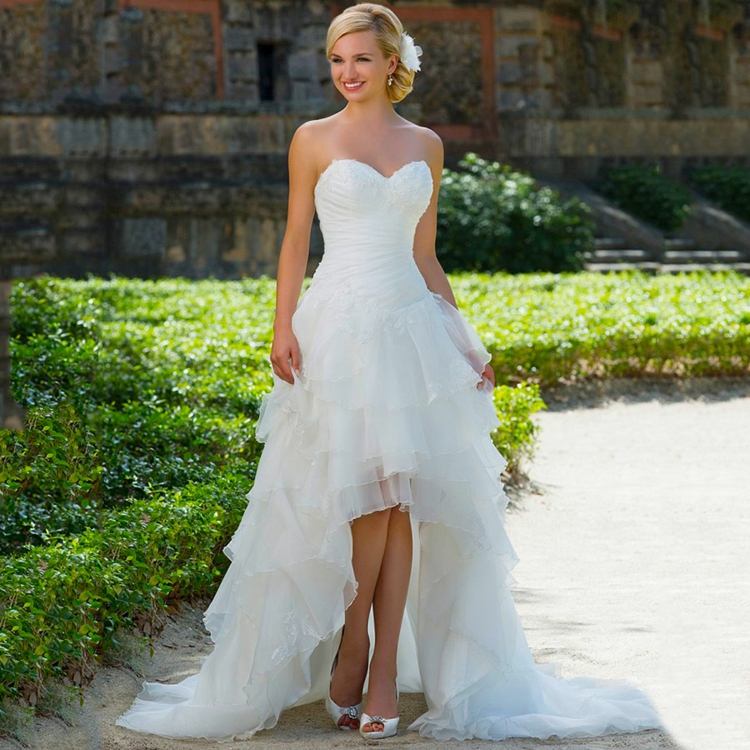 vestidos-de-noiva-curtos-frente-costas-curtas-babados-longos-chiffon-tule