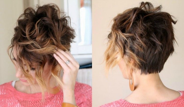 cabelo curto-cachos-penteado-instruções-pixie-bagunçado look