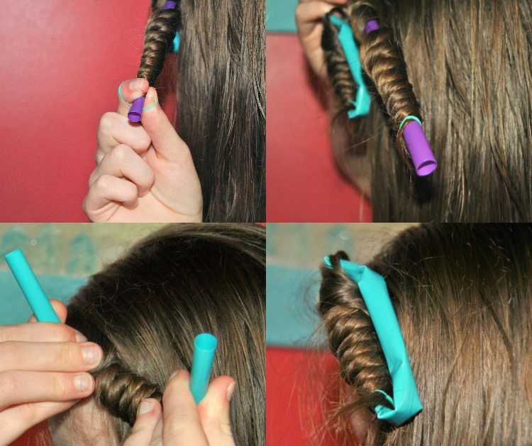 cabelo curto-cachos-penteado-instruções-faça-seus-próprios-canudos