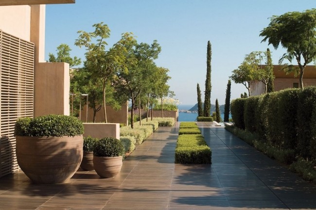 La Réserve Ramatuelle Design Hotel - ladrilhos de sebes de jardim