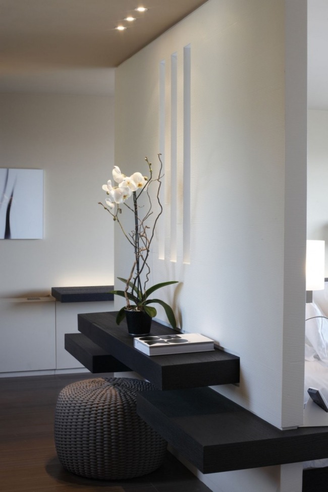 mobiliário suite hotel moderno e descontraído orquídea