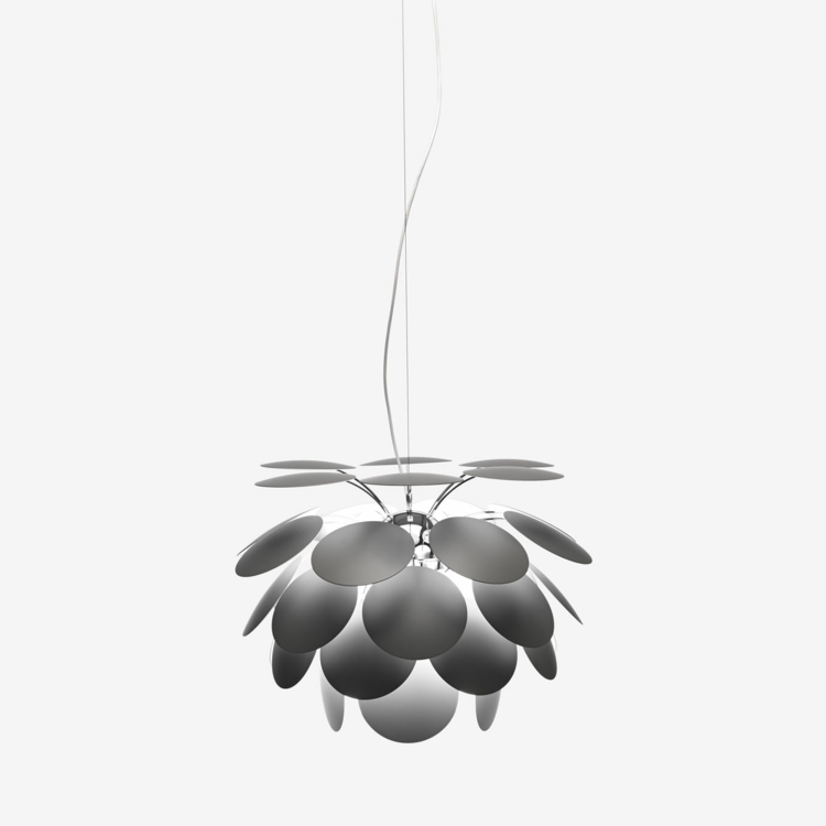 lâmpada placas redondas idéia de design cinza dicoco
