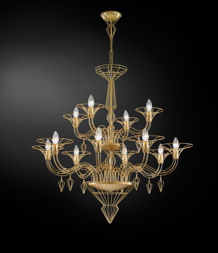 lustre moderno clássico design de lâmpadas de metal decoração de teto
