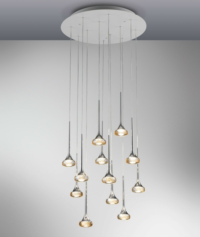 lâmpadas led design pendente lustre lâmpadas elegantes