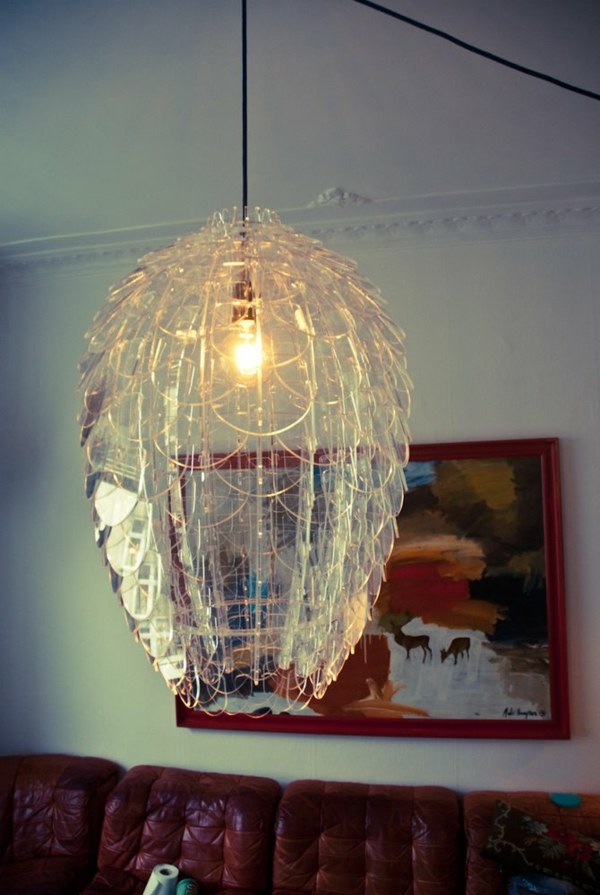 design moderno da lâmpada original