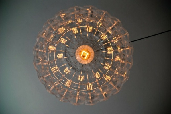 elementos modernos de ideia de design de lâmpada pendente