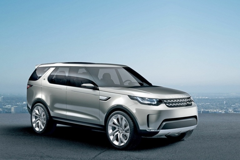 Land Rover Discovery Vision 2014 modelo de cidade moderna