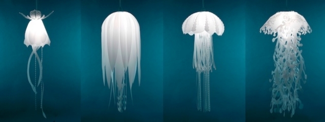 Tentáculo de medusa com linha de iluminação pendente de luzes de design Roxy-Russell