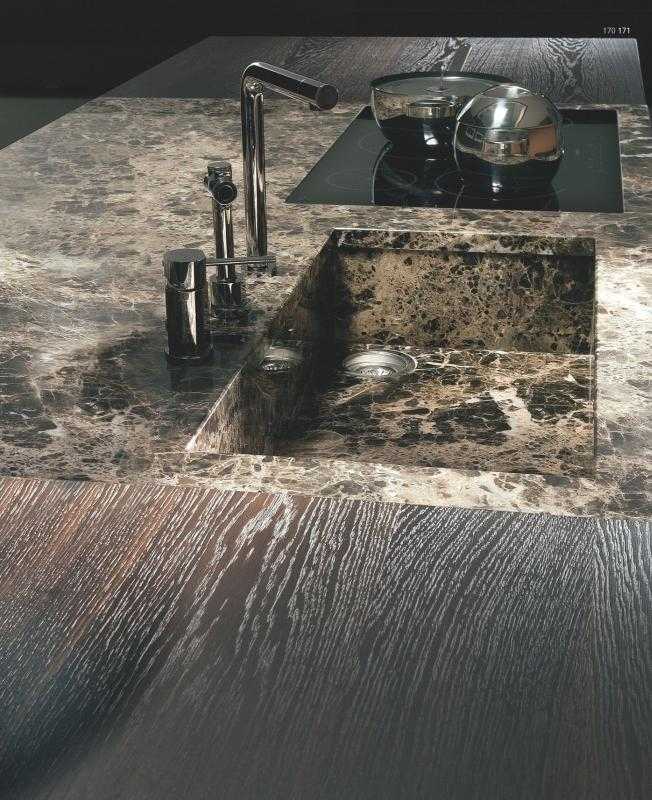 ku45 ilha de cozinha pia de mármore bancada de madeira