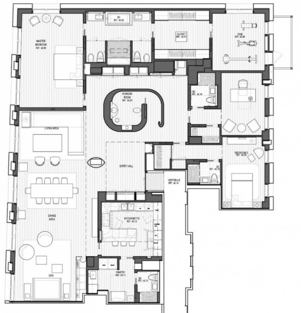 design interior moderno de loft