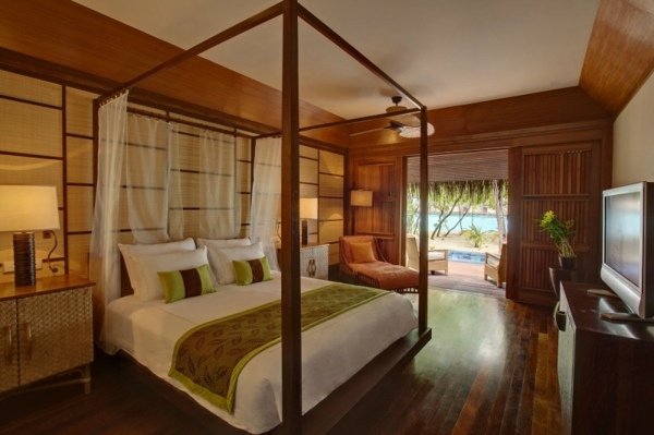 quarto romântico maldivas luxo