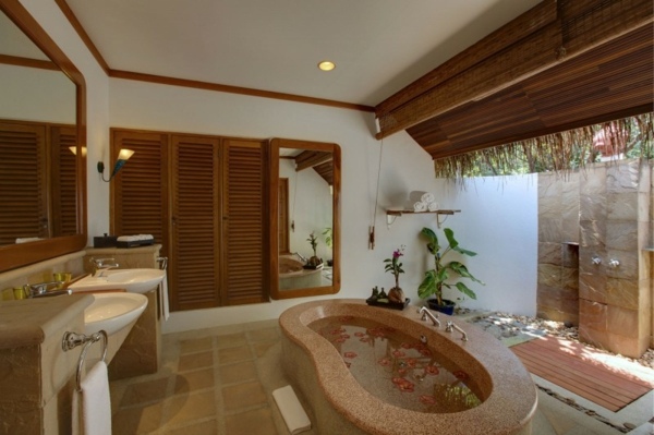 Casa de banho, spa livre das Maldivas