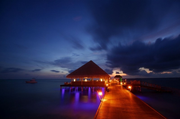 clima romântico Maldivas