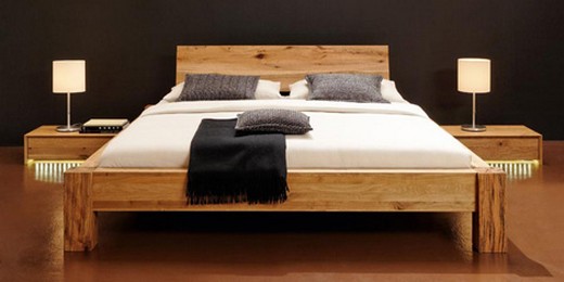 móveis modernos de madeira maciça para quartos