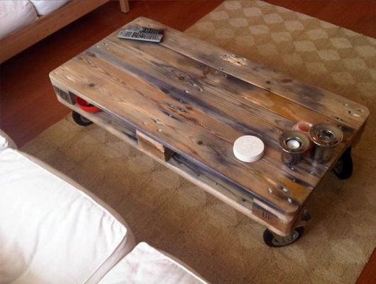 ideias de rolos de mesa de centro para móveis paletes de madeira
