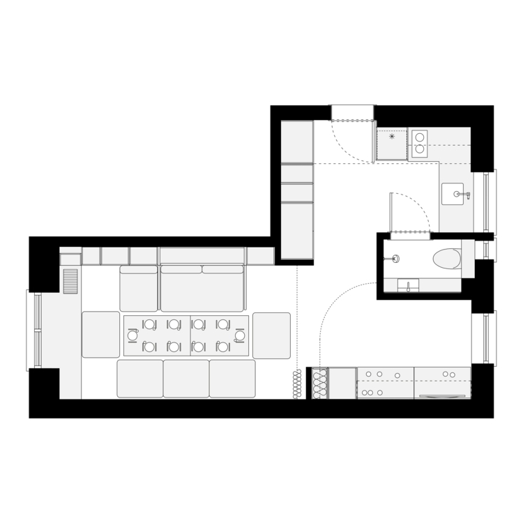 sustentabilidade áreas de micro apartamentos com economia de espaço design life editado 2 graham hill new york