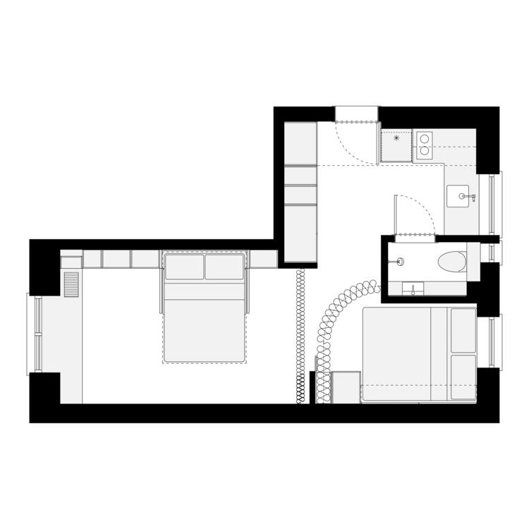 micro apartment life editado 2 graham hill new york floor plan móveis adaptáveis