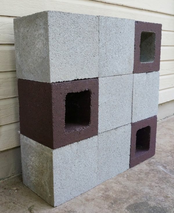 blocos de concreto-como-plantadores-uso-amigo do ambiente-barato
